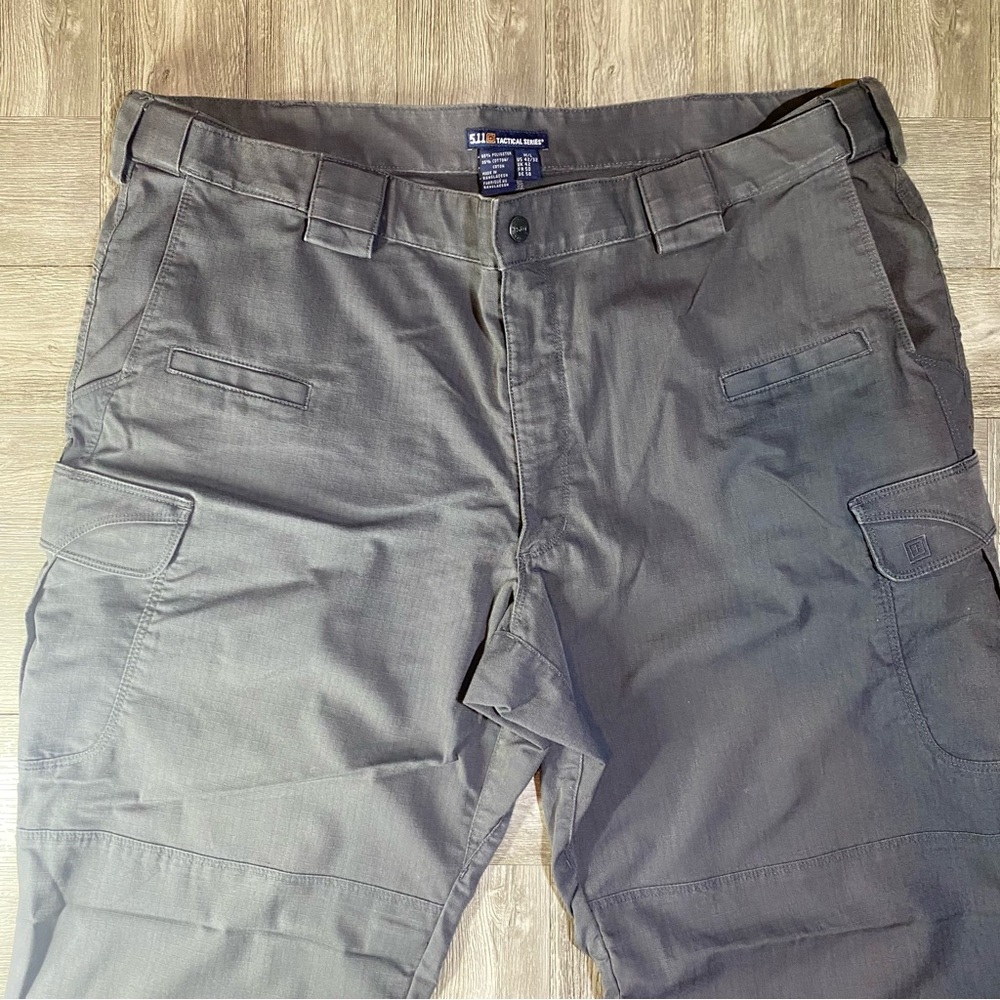 5.11 Tactical Series Men's Cargo Pants - Tactical Workwear Dark Gray - 42" x 32"